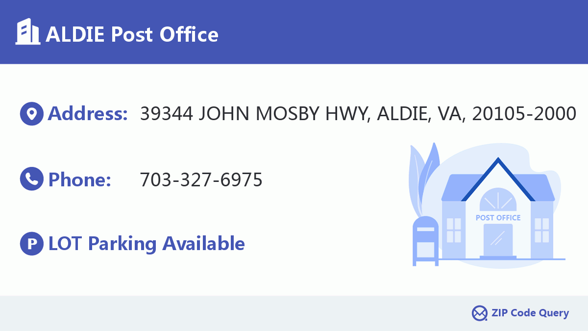 Post Office:ALDIE