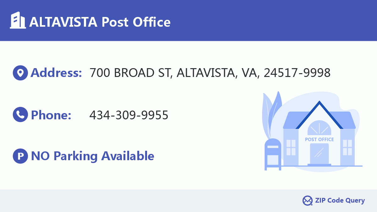 Post Office:ALTAVISTA