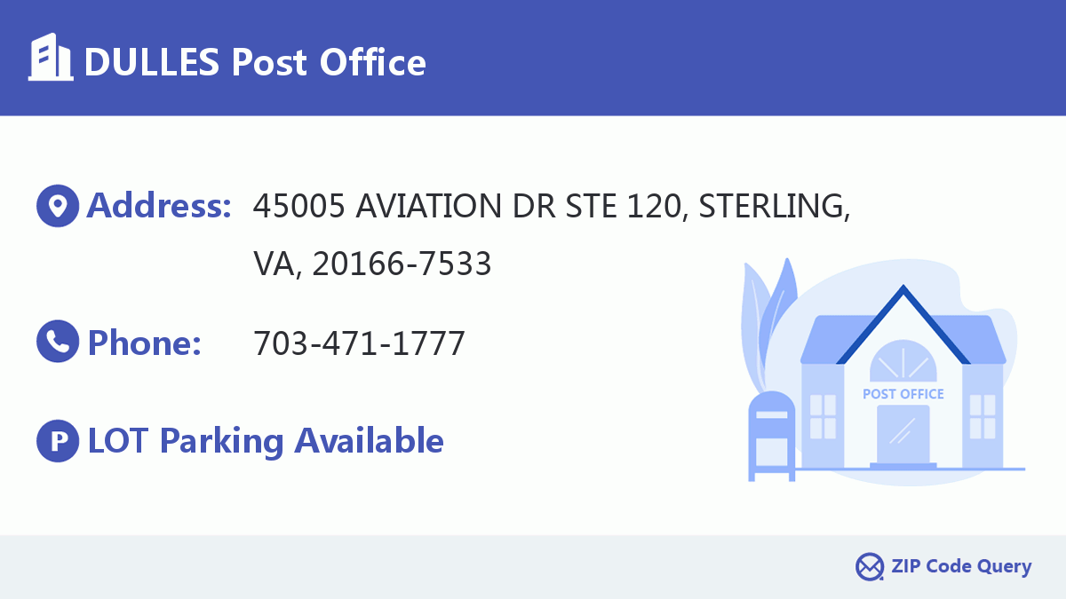 Post Office:DULLES