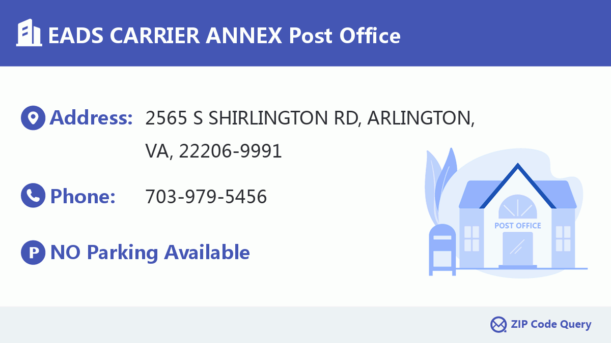 Post Office:EADS CARRIER ANNEX