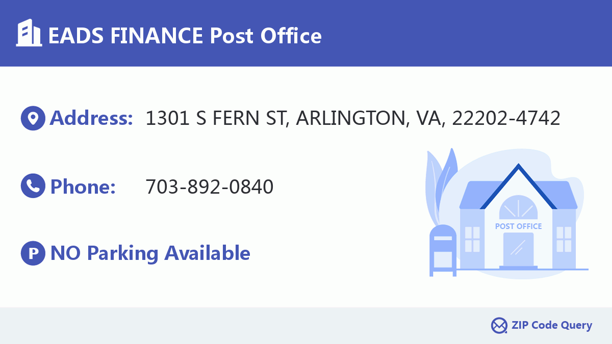 Post Office:EADS FINANCE