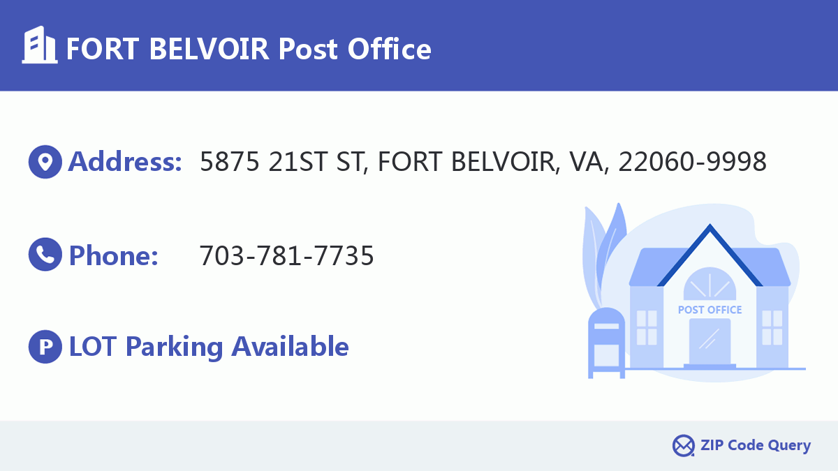 Post Office:FORT BELVOIR