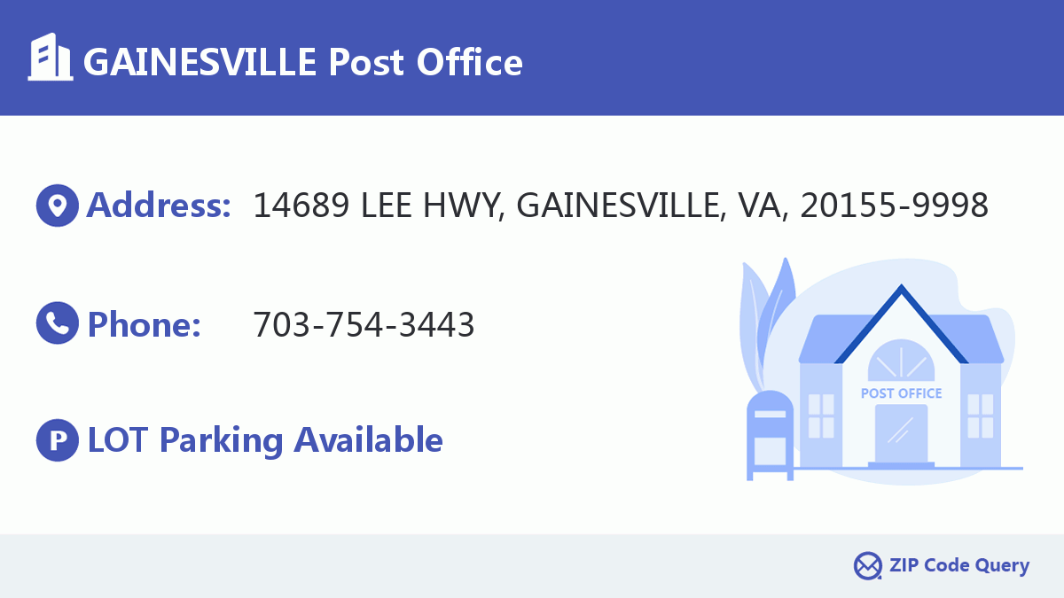 Post Office:GAINESVILLE