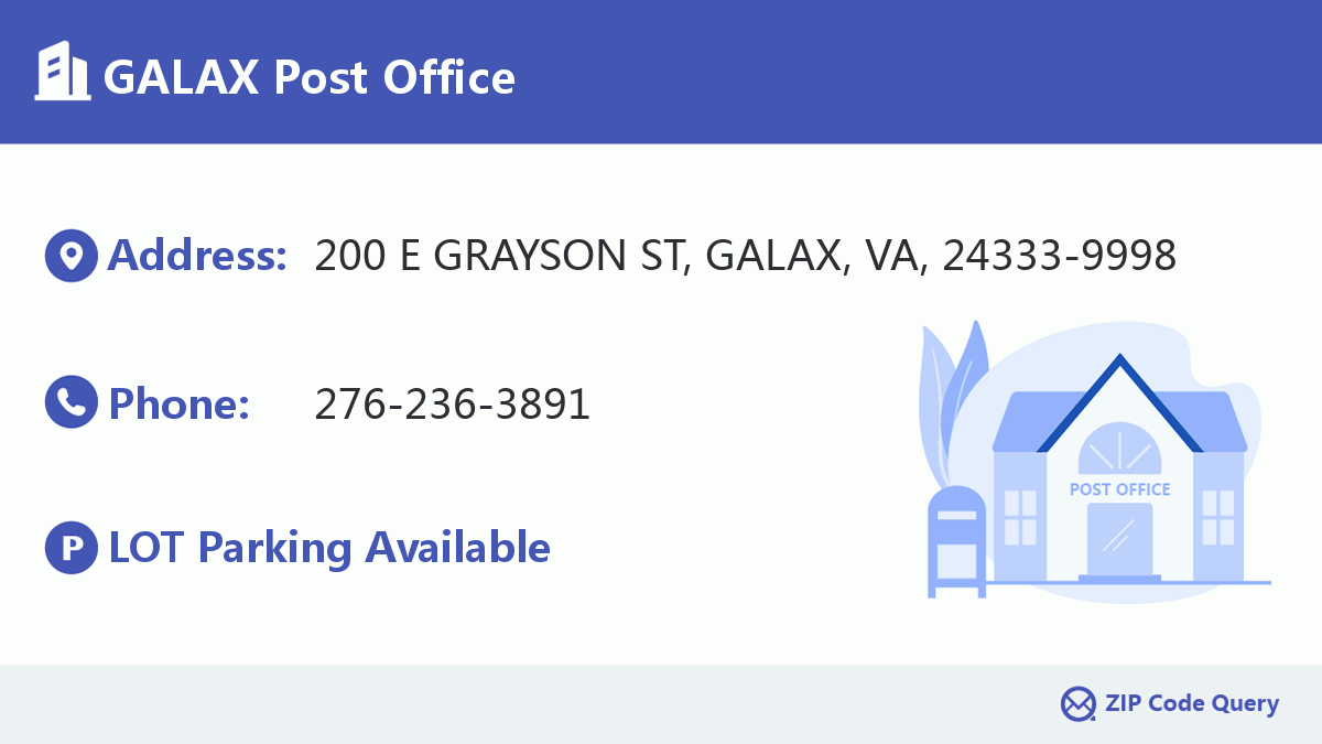 Post Office:GALAX