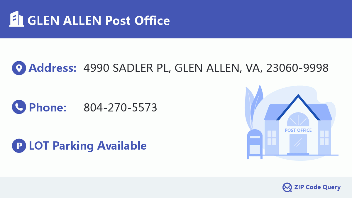 Post Office:GLEN ALLEN