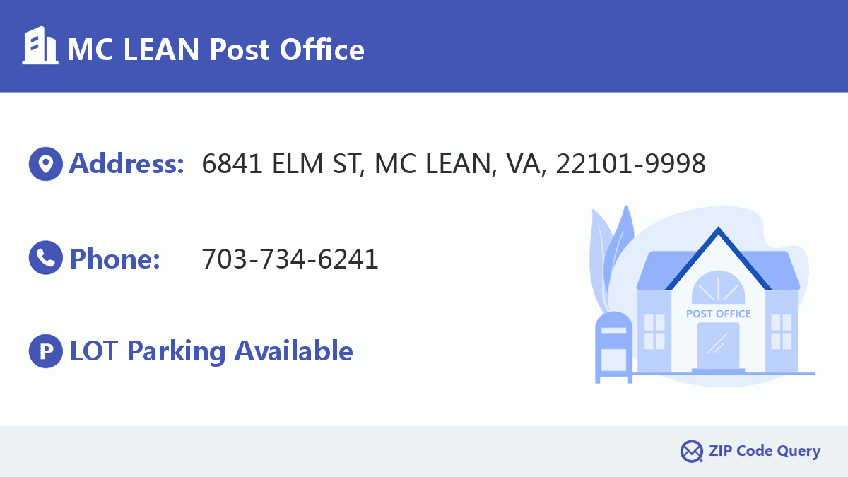 Post Office:MC LEAN