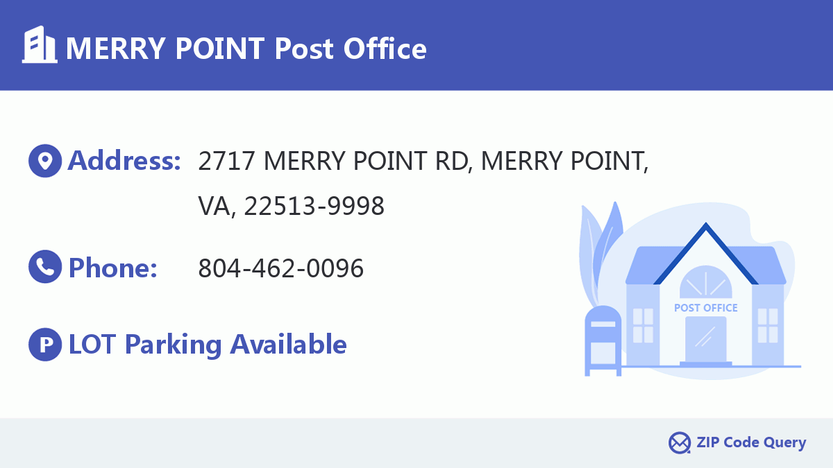 Post Office:MERRY POINT