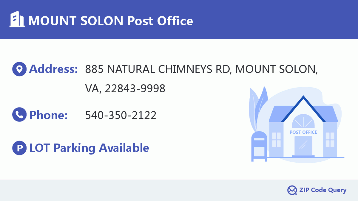 Post Office:MOUNT SOLON
