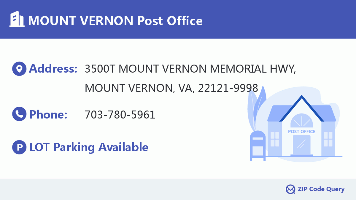 Post Office:MOUNT VERNON
