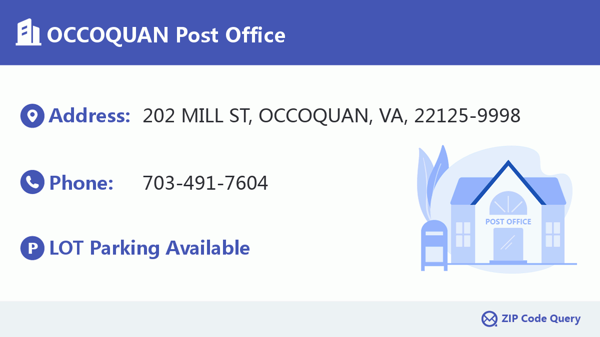 Post Office:OCCOQUAN