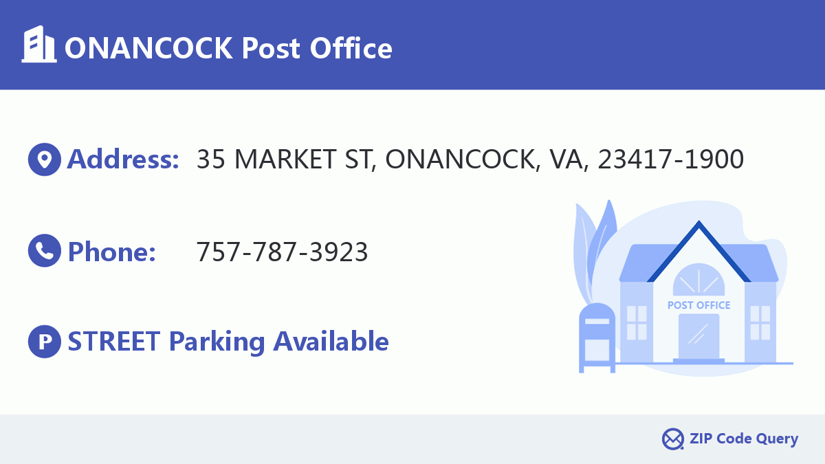 Post Office:ONANCOCK