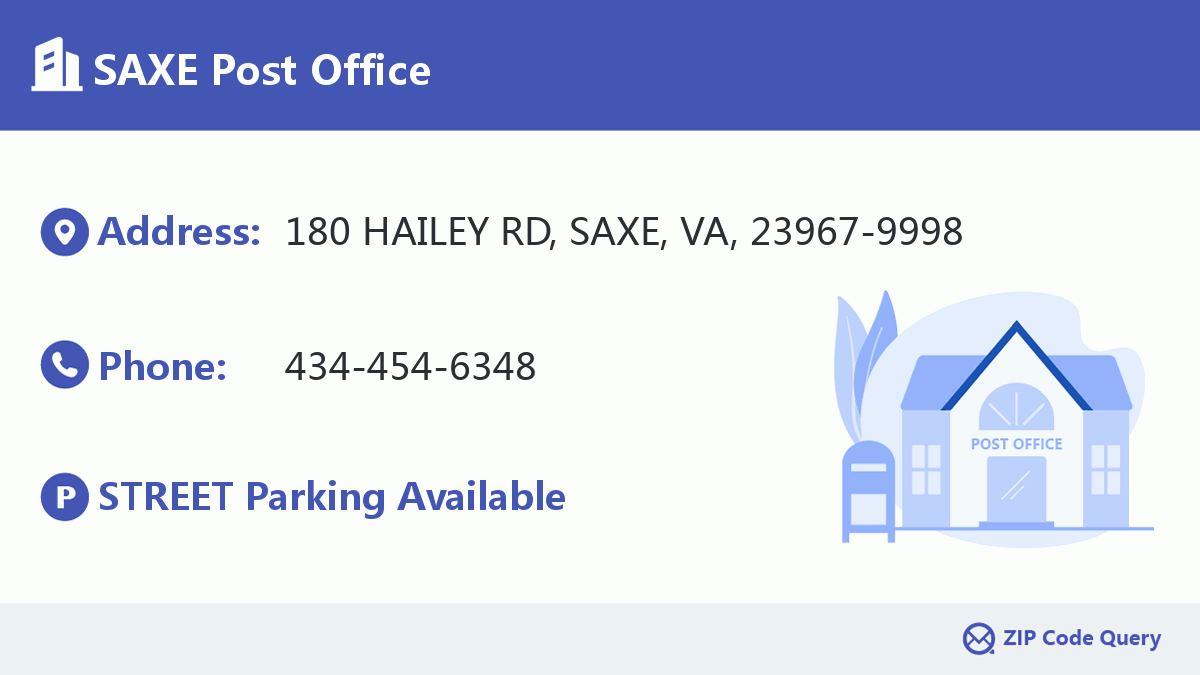 Post Office:SAXE