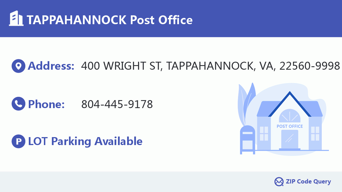 Post Office:TAPPAHANNOCK