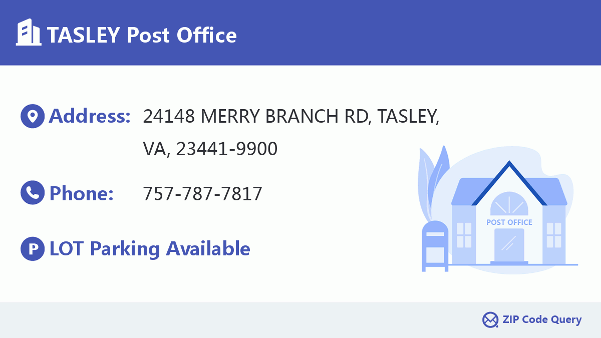 Post Office:TASLEY