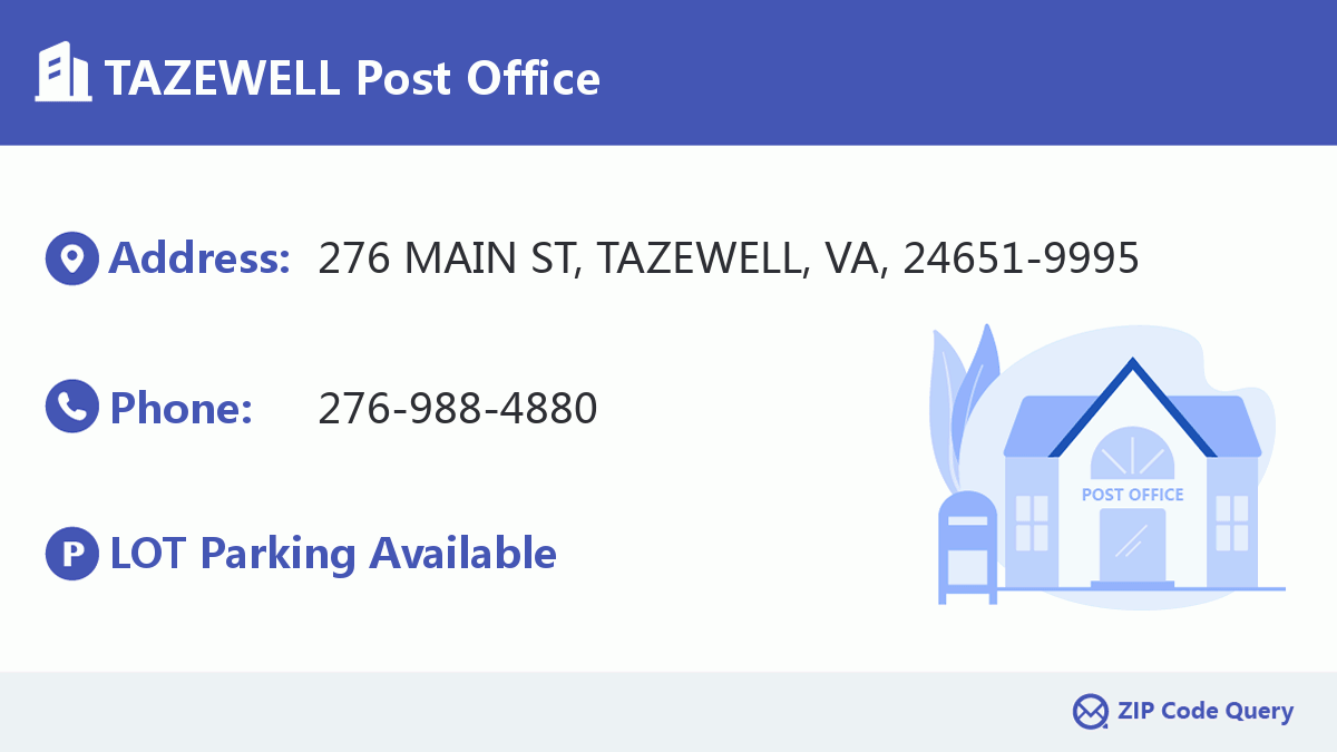 Post Office:TAZEWELL