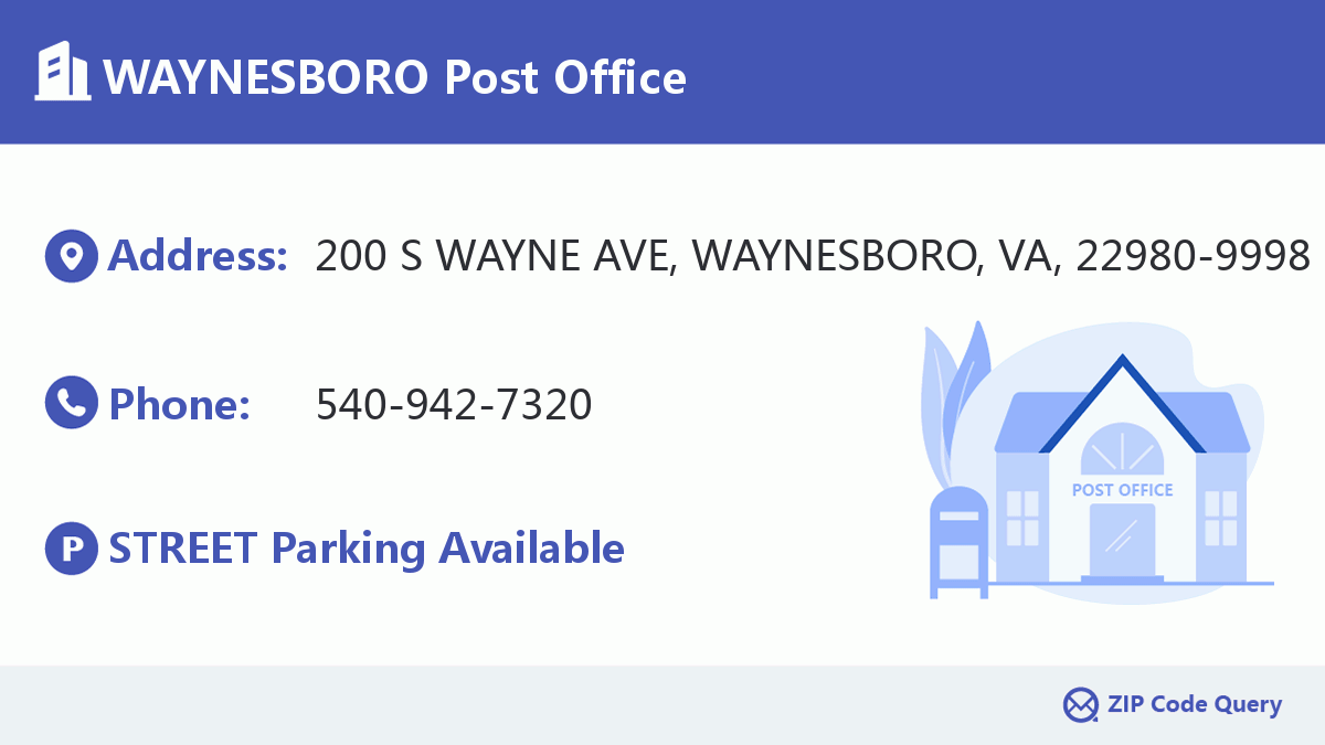Post Office:WAYNESBORO